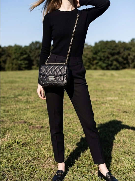 kate spade Handbags - Kate spade quilted Balck shoulders/ crossbody bag Kate spade Black Quilted shou/